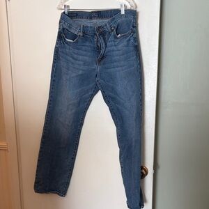 Lucky Brand Classic Men's Blue Denim Jeans Size 34x32
